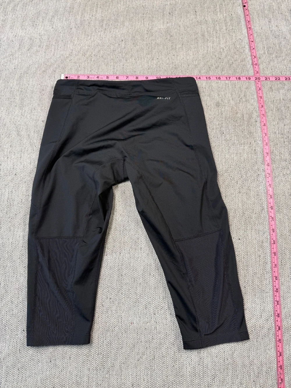 Nike Dri-FIT Capri Leggings Women S Black Activewear